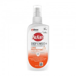 SC Johnson Autan Defence+ Long Protection Spray 100ml - Εντομοαπωθητικό Σπρέι με Προστασίας έως και 10 ώρες από 2 ετών