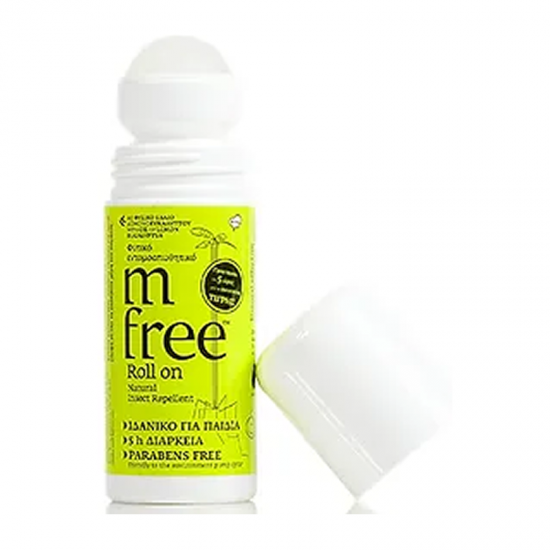 BNeF Benefit M-Free Roll-On Φυτική Εντομοαπωθητικό για τα Κουνούπια με Πρακτική Εφαρμογή 50ml