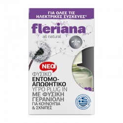 Power Health Fleriana Εντομοαπωθητικό Υγρό Plug in 30ml για Κουνούπια και Σκνίνπες