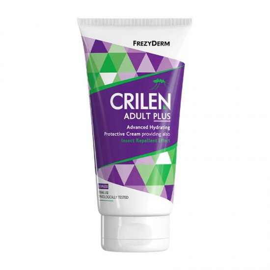 Frezyderm Crilen Adult Plus Ενισχυμένο, Άοσμο, Ενυδατικό, Προστατευτικό Γαλάκτωμα και με Εντομοαπωθητική Δράση για Ενήλικες 125ml
