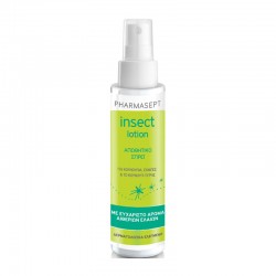 Pharmasept Insect Lotion 100ml - Απωθητική Λοσιόν σε Spray για Κουνούπια, Σκνίπες και Κουνούπι Τίγρης από 2 ετών