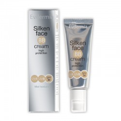 Evdermia Sliken Face BB Cream, Αντηλιακή κρέμα προσώπου με χρώμα SPF30, 50ml