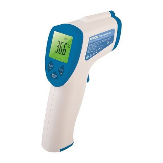 Avron ThermoCheck Ανέπαφο Ψηφιακό Θερμόμετρο Μετώπου με Υπέρυθρες Δευτερολέπτου 1 Τεμάχιο