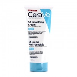 CeraVe SA Smoothing Cream Ενυδατική & Απολεπιστική Κρέμα για Ξηρό & Τραχύ Δέρμα με 10% Urea & Σαλικυλικό Οξύ 177ml