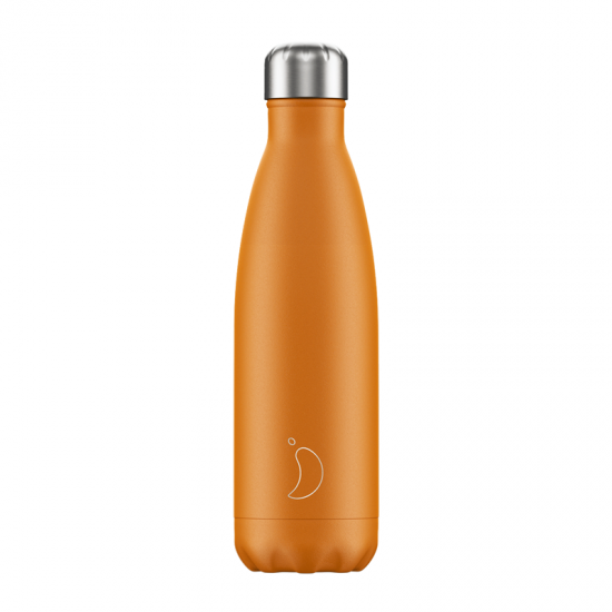 Chilly's Μπουκάλι Θερμός 500ml- Neon Orange