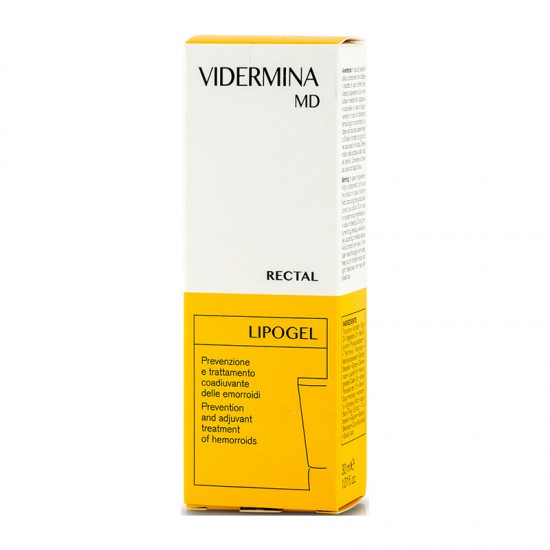 Epsilon Health Vidermina MD Rectal Lipogel 30ml - Πρωκτική Αλοιφή για την Αντιμετώπιση των Αιμορροΐδων