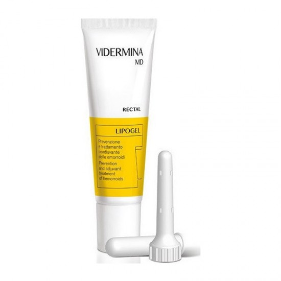 Epsilon Health Vidermina MD Rectal Lipogel 30ml - Πρωκτική Αλοιφή για την Αντιμετώπιση των Αιμορροΐδων