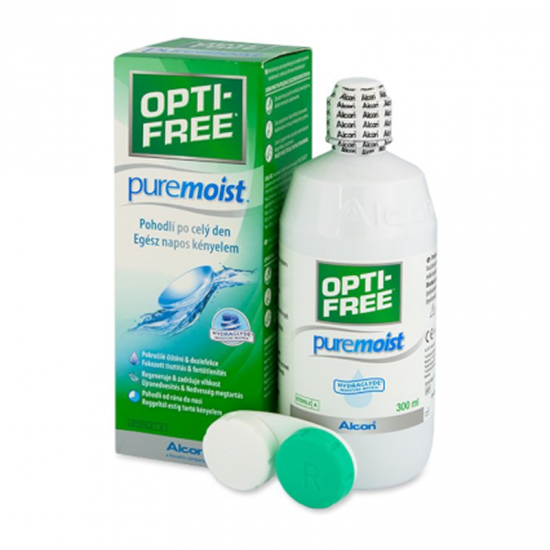 Alcon Opti-Free Pure Moist Υγρό Φακών Επαφής 300ml
