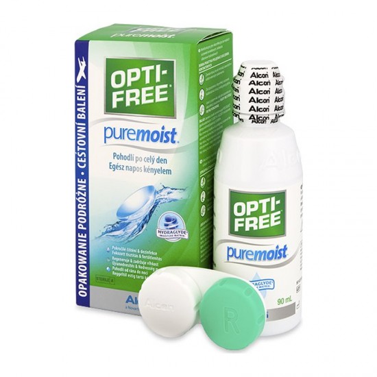 Alcon Opti-Free Pure Moist Υγρό Φακών Επαφής 90ml