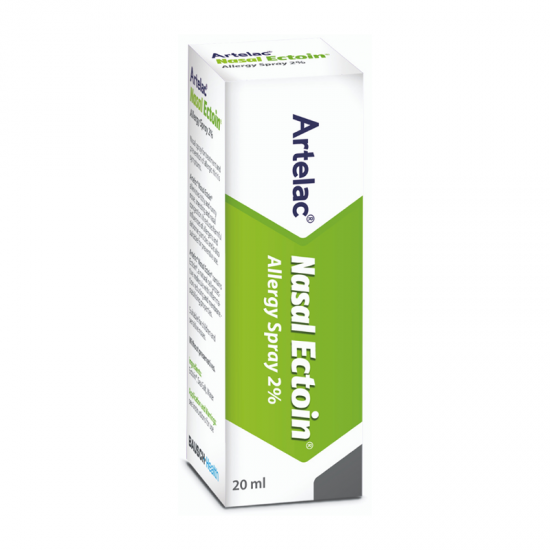 Bausch+Lomb Artelac Ectoin Nasal Allergy Spray Ρινικό Σπρέι με Εκτοΐνη 2% για Αλλεργία 20ml