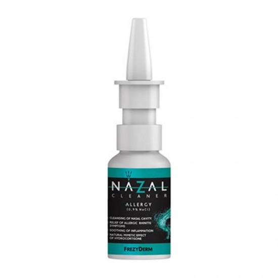 Frezyderm Nazal Cleaner Allergy 30ml - Ισότονο Ρινικό Αποσυμφορητικό Spray Καθημερινής Χρήσης Χωρίς Κορτιζόνη για Αλλεργική Ρινίτιδα