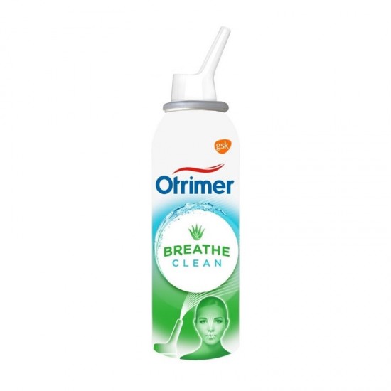 GSK Otrimer Breathe Clean Aloe Vera Ρινικό Ισότονο Αποσυμφορητικό με Μέτριο Ψεκασμό 100ml