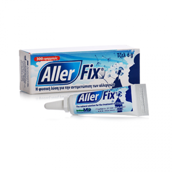 Intermed Aller Fix Gel 6g - Ρινική Γέλη για Φυσική Αντιμετώπιση των Αλλεργιών