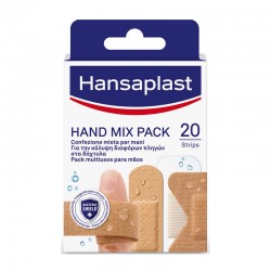 Hansaplast Hand Mix Pack Αυτοκόλλητα Επιθεμάτων σε 5 Διαφορετικά Μεγέθη 20τμχ