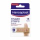 Hansaplast Finger Strips 12cm x 1,9cm Elastic Ελαστικές Λωρίδες Δακτύλων 16 Τεμάχια