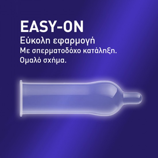 Durex Extended Pleasure Προφυλακτικά για Μεγαλύτερη Διάρκεια με Κανονική Eφαρμοργή 12 τεμάχια