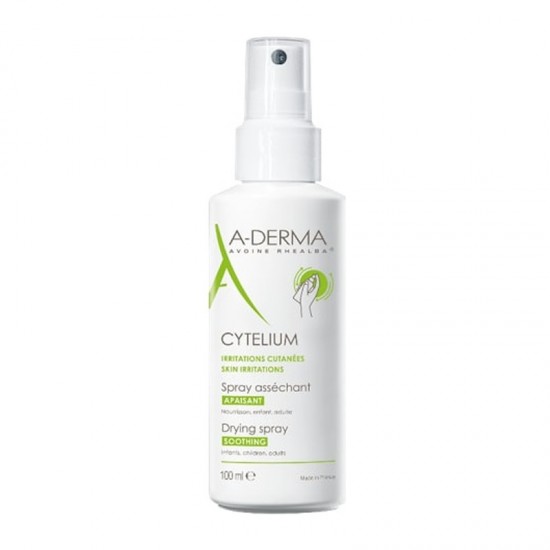 A-Derma Cytelium Drying Spray Soothing 100ml - Ξηραντικό και Καταπραϋντικό Σπρέι για Προστασία και Φροντίδα
