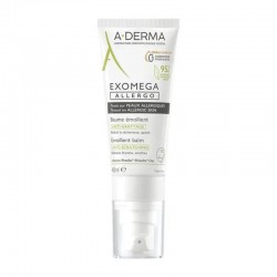 A-Derma Exomega Allergo Emollient Balm Anti-Scratching 40ml - Αποστειρωμένο Μαλακτικό Βάλσαμο που Καταπραΰνει από τον κνησμό & Θρέφει την Επιδερμίδα