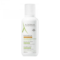 A-Derma Exomega Control Emollient Balm Μαλακτικό Βάλσαμο κατά του Αισθήματος Κνησμού 400ml	