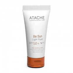 Atache Be Sun Face Light Fluid SPF50+ 50ml - Αντηλιακό και Αντιγηραντικό Λεπτόρρευστο Γαλάκτωμα Προσώπου για Κανονική και Μικτή Επιδερμίδα