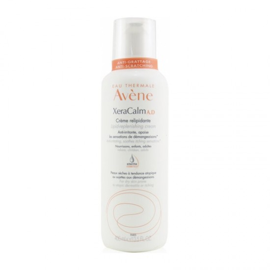 Avene XeraCalm A.D. Cream 400ml - Κρέμα για Αναπλήρωση Λιπιδίων Προσώπου-Σώματος για Ξηρή Επιδερμίδα με Τάση Ατοπίας ή Κνησμού, Όλες οι Ηλικίες