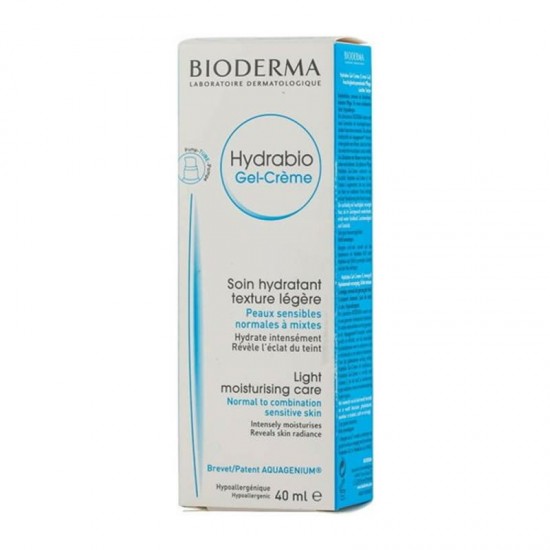Bioderma Hydrabio Gel-Creme Ενυδατική Κρέμα-Τζελ Προσώπου για Κανονική και Μικτή Ευαίσθητη Επιδερμίδα 40ml