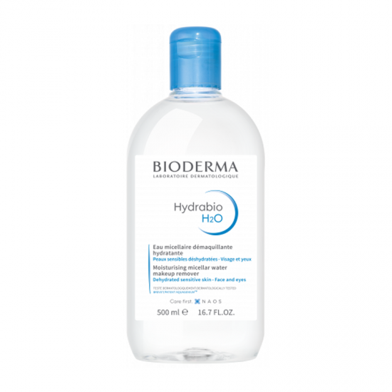 Bioderma Hydrabio H20 Eau Micellaire Ενυδατικό Νερό Καθαρισμού Προσώπου & Ματιών για Μακιγιάζ & Ρύπους 250ml