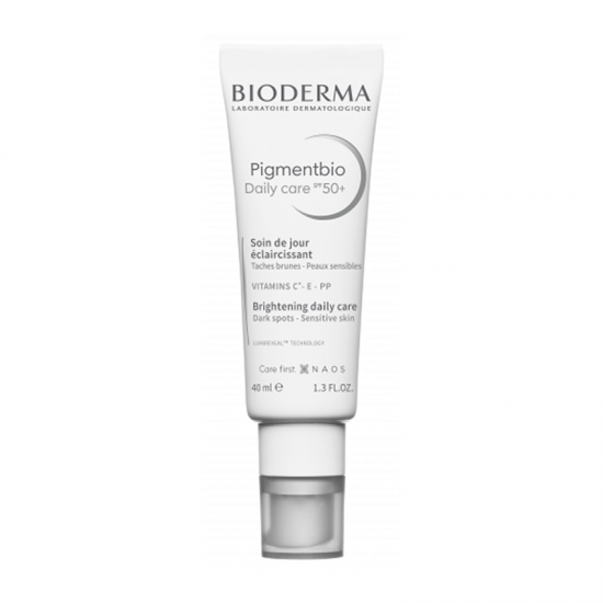 Bioderma Pigmentbio Daily Care SPF50+ Αντηλιακή Κρέμα κατά των Σκούρων Κηλίδων της Επιδερμίδας για Πρόσωπο & Λαιμό 40ml 