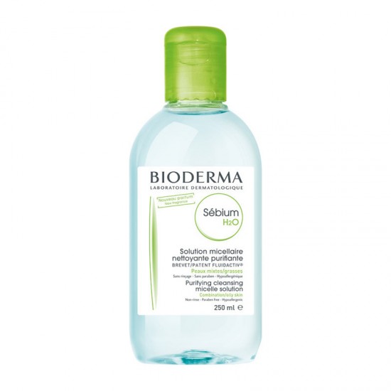 Bioderma Sebium H2O Eau Micellaire Νερό Καθαρισμού Προσώπου για Λιπαρό, Μικτό και με Τάση Ακμής Δέρμα 250ml