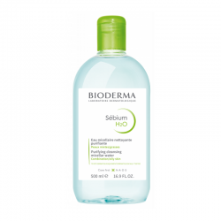 Bioderma Sebium H2O Eau Micellaire Νερό Καθαρισμού Προσώπου για Λιπαρό, Μικτό και με Τάση Ακμής Δέρμα 500ml 