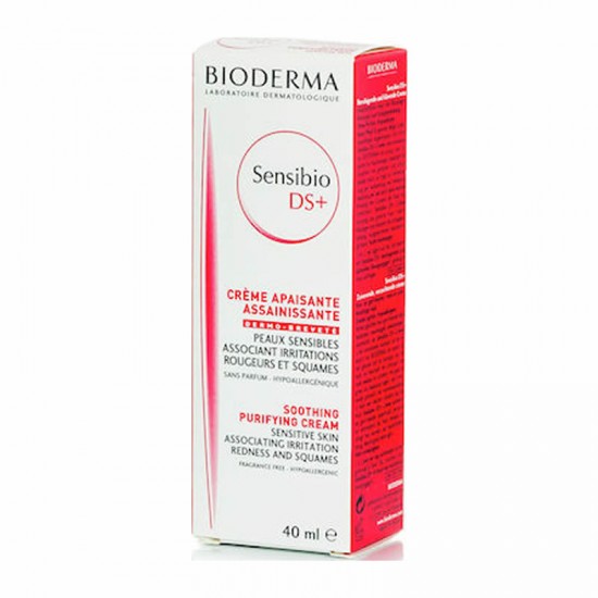 Bioderma Sensibio DS+ Creme Καταπραϋντική Κρέμα Προσώπου για Ξηρό και Ερεθισμένο Ευαίσθητο Δέρμα 40ml