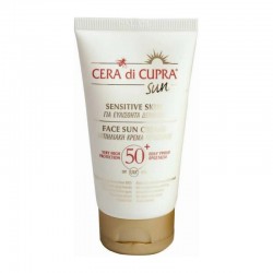 Cera di Cupra Face Sun Cream SPF50+ Sensitive Skin 75ml - Αντιηλιακή Κρέμα Προσώπου με Υψηλό Δείκτη Προστασίας για Ευαίσθητη Επιδερμίδα