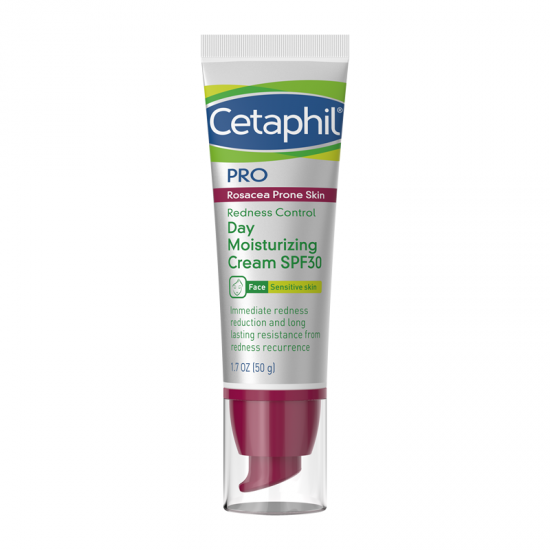 Cetaphil Pro Redness Control Day Moisturizing Cream SPF30 50g - Ενυδατική Κρέμα Ημέρας με Χρώμα που Μειώνει τις Κοκκινίλες για Ξηρό Δέρμα ή με Ροδόχου Νόσο