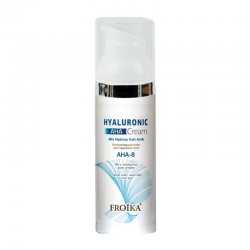 Froika Hyaluronic AHA-8 Cream 50ml - Κρέμα Ανάπλασης Προσώπου με α-Υδρόξυ Οξέα Φρούτων 8% για Ξηρό Δέρμα