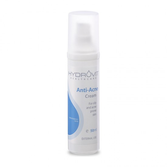Hydrovit Anti-Acne Cream 50ml - Ενυδατική Κρέμα για Λιπαρό και με Τάση Ακμής Δέρμα