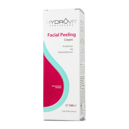 Hydrovit Facial Peeling Cream 100ml - Απολεπιστικό Προσώπου για Ανανέωση της Επιδερμίδας
