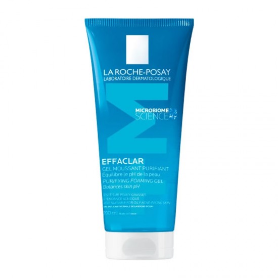 La Roche-Posay Effaclar Purifying Foaming Gel (+M) for Oily-Sensitive Skin 200ml - Αφρώδες Τζελ Καθαρισμού Προσώπου για Λιπαρές-Ευαίσθητες Επιδερμίδες