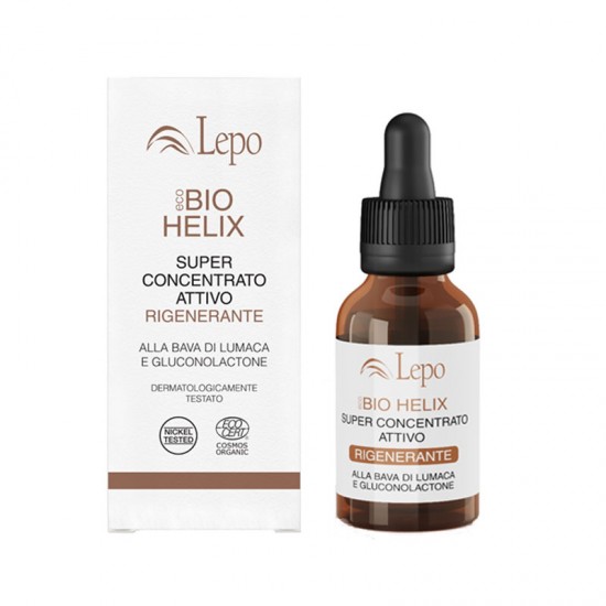 Lepo Eco Bio Helix Super Concentrated Serum 20ml - Συμπυκνωμένος Ορός Αναγέννησης και Επιδιόρθωσης κατά της Γήρανσης