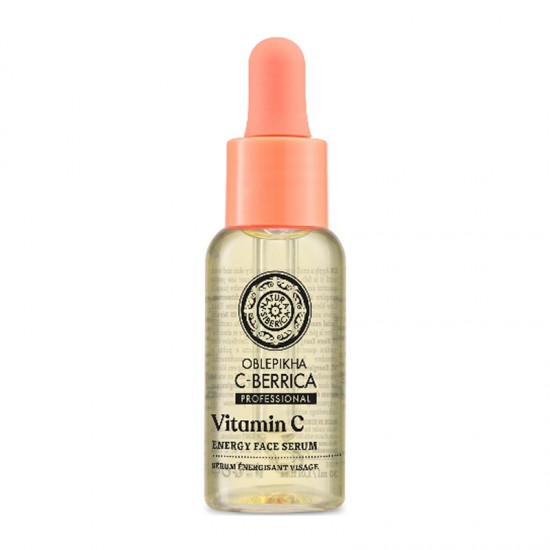 Natura Siberica Oblepikha C-Berrica Vitamin C Energy Face Serum 30ml - Ορός Προσώπου Ενέργειας για Όλους τους Τύπους Επιδερμίδας