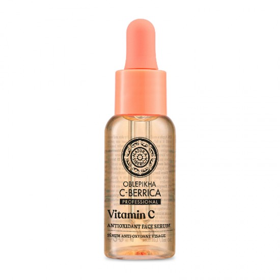 Natura Siberica Oblepikha C-Berrica Vitamin C Antioxidant Face Serum 30ml - Αντιοξειδωτικός Ορός Προσώπου για Όλους τους Τύπους Επιδερμίδας