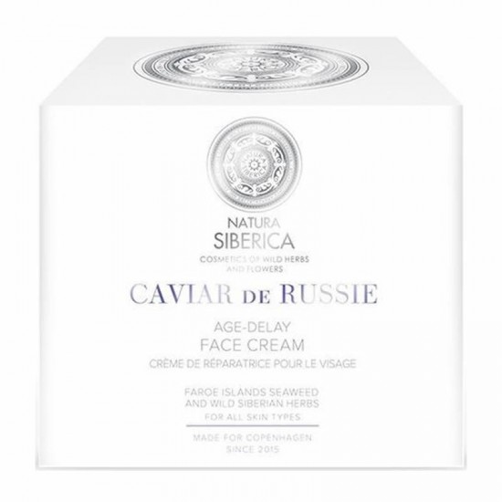 Natura Siberica Copenhagen Caviar de Russie Age-Delay 24h Face Cream 50ml - 24ωρη Κρέμα Προσώπου για Επιβράδυνση της Γήρανσης για Όλους τους Τύπους Επιδερμίδας