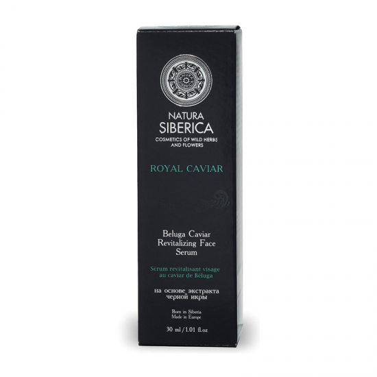 Natura Siberica Royal Caviar (πρώην Absolut Beluga) Revitalizing Face Serum 30ml - Αντιγηραντικός Ορός Προσώπου Αναζωογόνησης  για Όλους τους Τύπους Επιδερμίδας