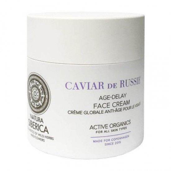 Natura Siberica Copenhagen Caviar de Russie Age-Delay 24h Face Cream 50ml - 24ωρη Κρέμα Προσώπου για Επιβράδυνση της Γήρανσης για Όλους τους Τύπους Επιδερμίδας