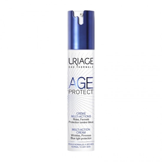 Uriage Age Protect Multi-Action Cream 40ml - Αντιρυτιδική Κρέμα Πολλαπλών Δράσεων για Κανονικές-Ξηρές Επιδερμίδες