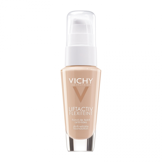Vichy Liftactiv Flexilift Teint 15-Opal SPF20+ 30ml - Αντιρυτιδικό Make-Up για Κανονική, Μικτή & Ξηρή Επιδερμίδας