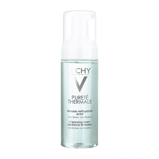 Vichy Purete Thermale Mousse Nettoyante Eclat Αφρώδες Νερό Καθαρισμού Προσώπου για Όλους του Τύπους Επιδερμίδας 150ml