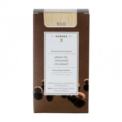 Korres Argan Oil Advanced Colorant Βαφή Μαλλιών 10.0 Ξανθό Πλατίνας 50ml
