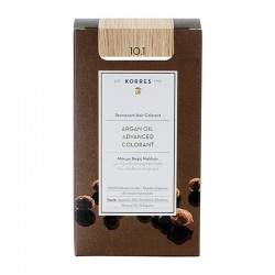 Korres Argan Oil Advanced Colorant Βαφή Μαλλιών 10.1 Ξανθό Πλατίνας Σαντρέ 50ml