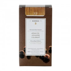 Korres Argan Oil Advanced Colorant Βαφή Μαλλιών 7.7 Μόκα 50ml