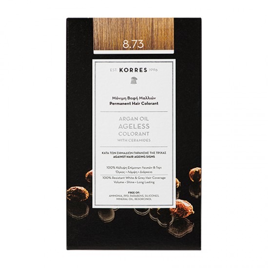 Korres Argan Oil Ageless Colorant 8.73 Χρυσή Καραμέλα